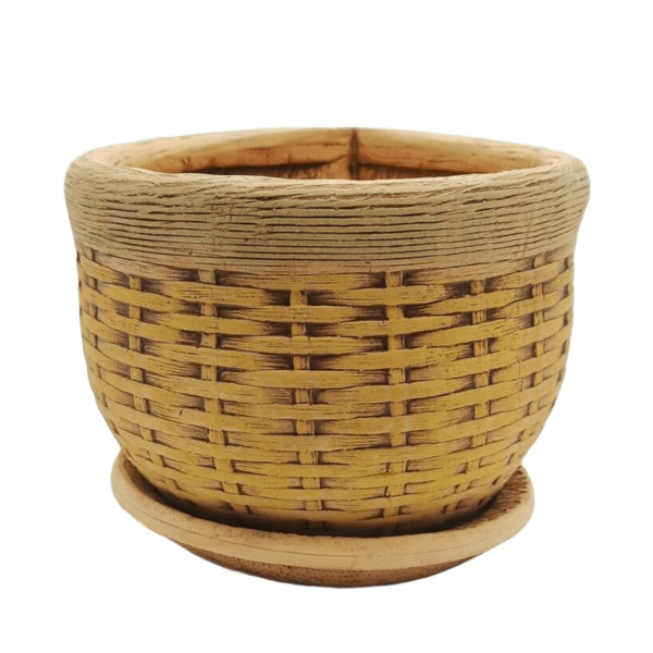 Горшок керамический "Корзинка", D10